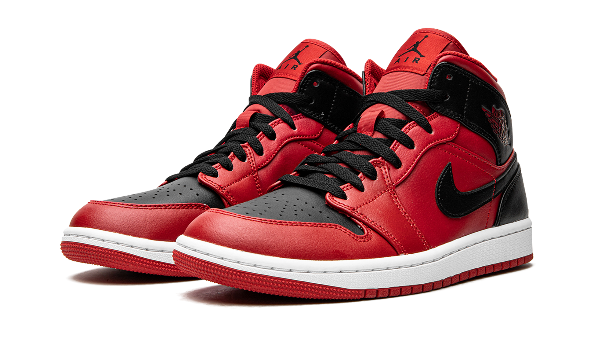 Jordan 1 Mid "reverse Bred" - 2