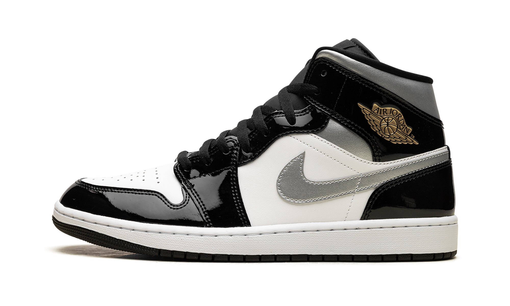 Jordan 1 Mid Se "black Patent" - 1