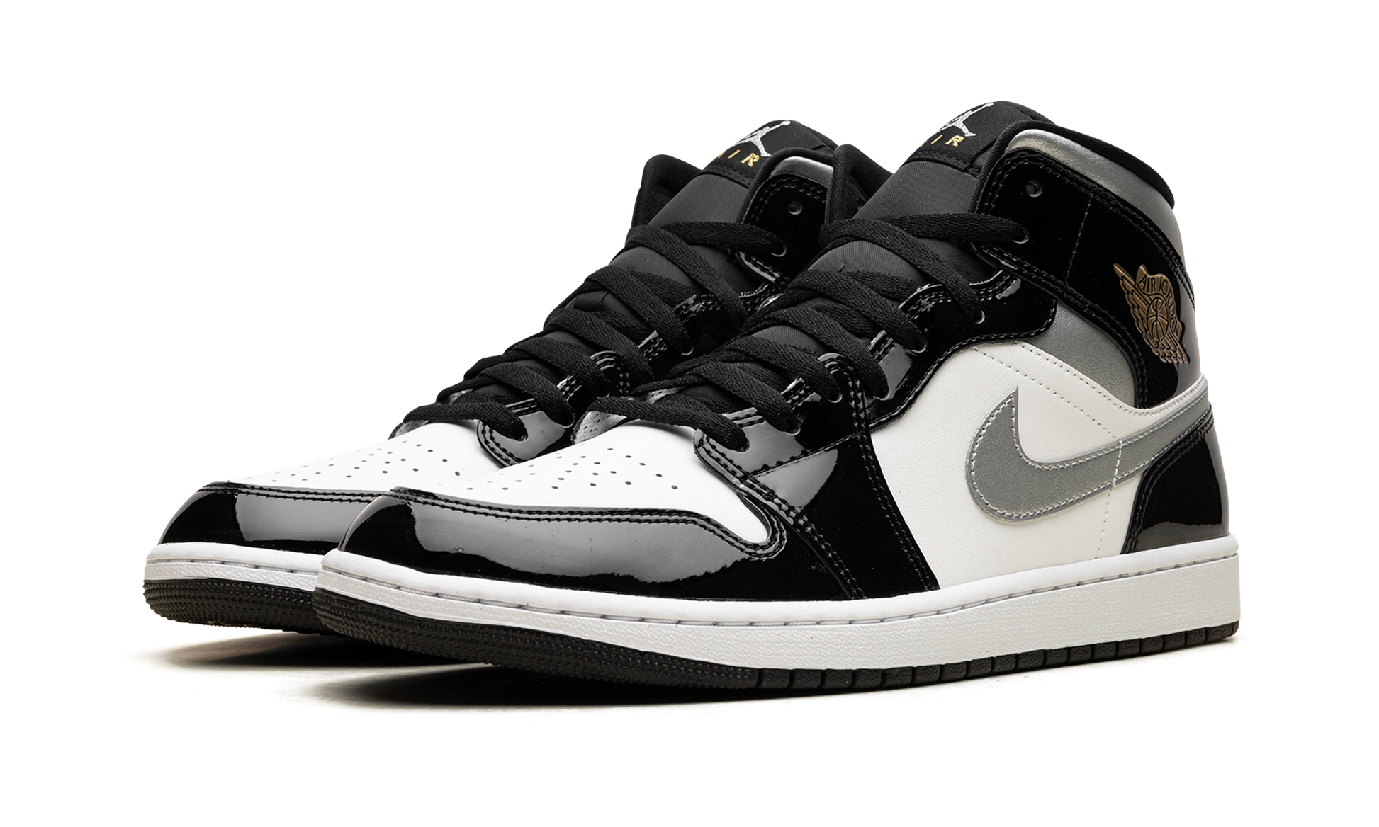 Jordan 1 Mid Se "black Patent" - 2