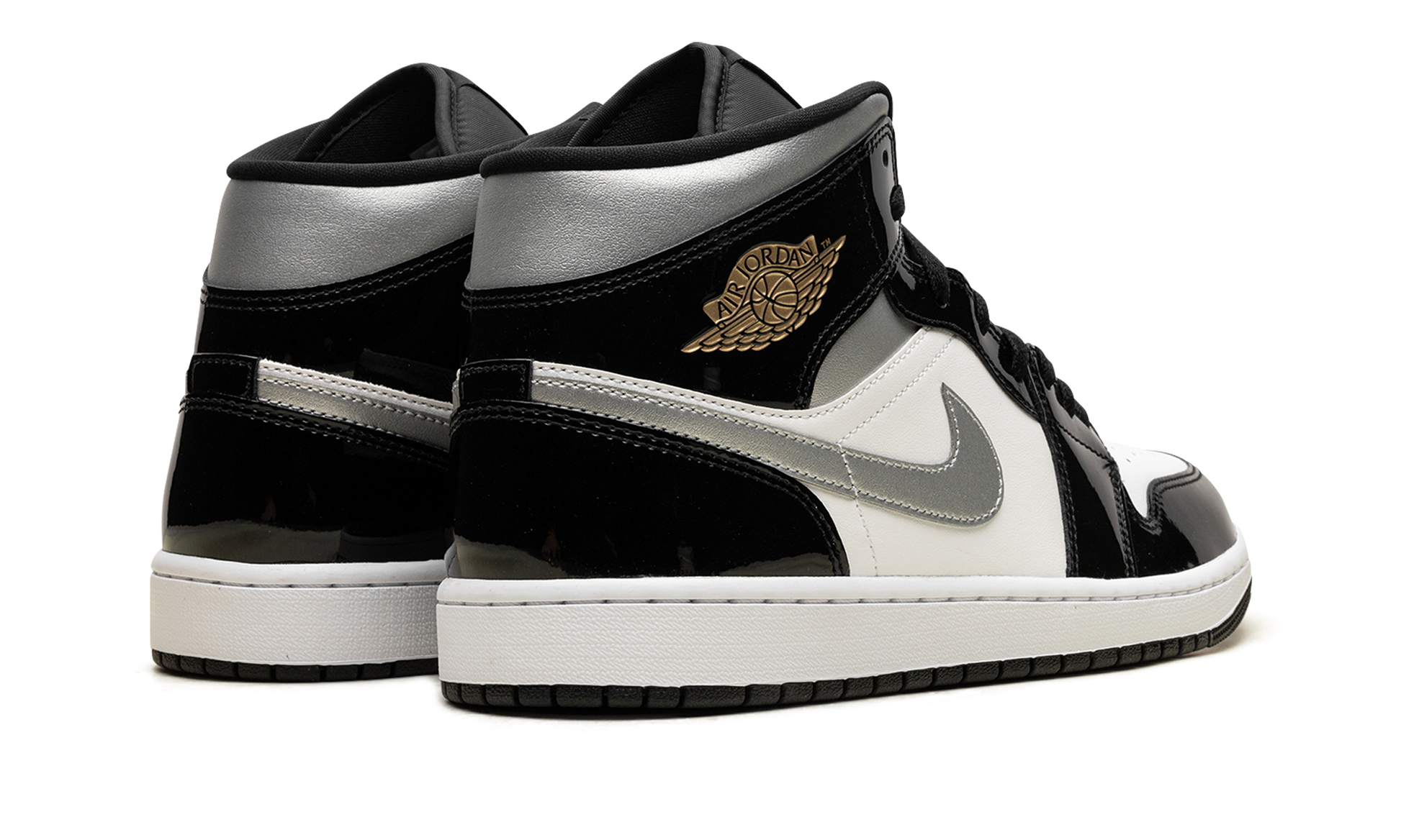 Jordan 1 Mid Se "black Patent" - 3