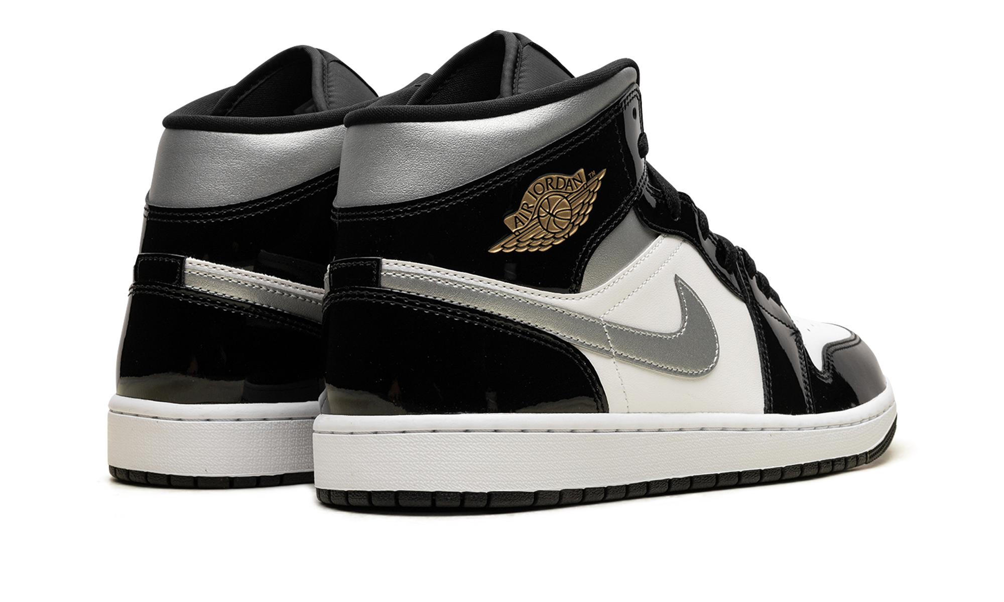 Jordan 1 Mid Se "black Patent" - 3