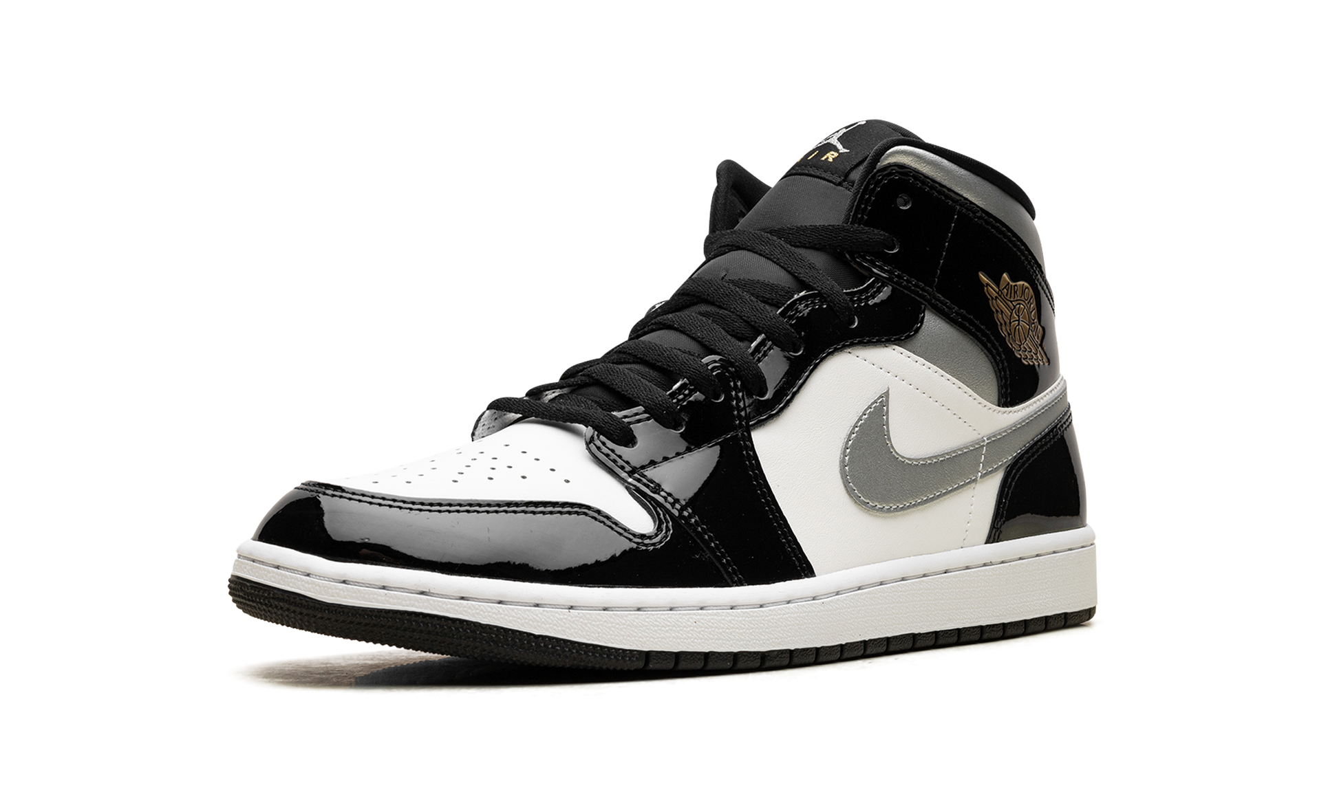 Jordan 1 Mid Se "black Patent" - 4