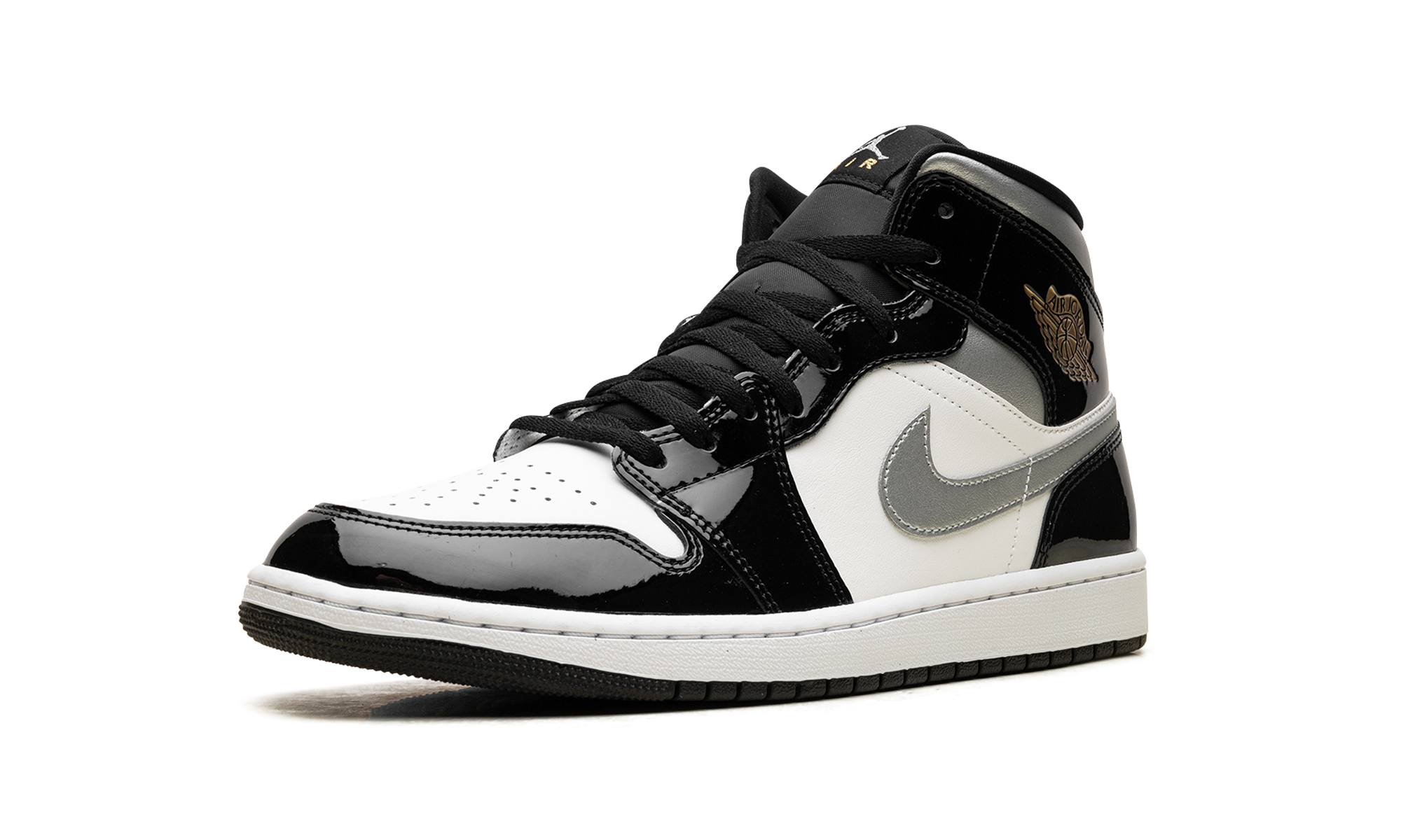 Jordan 1 Mid Se "black Patent" - 4
