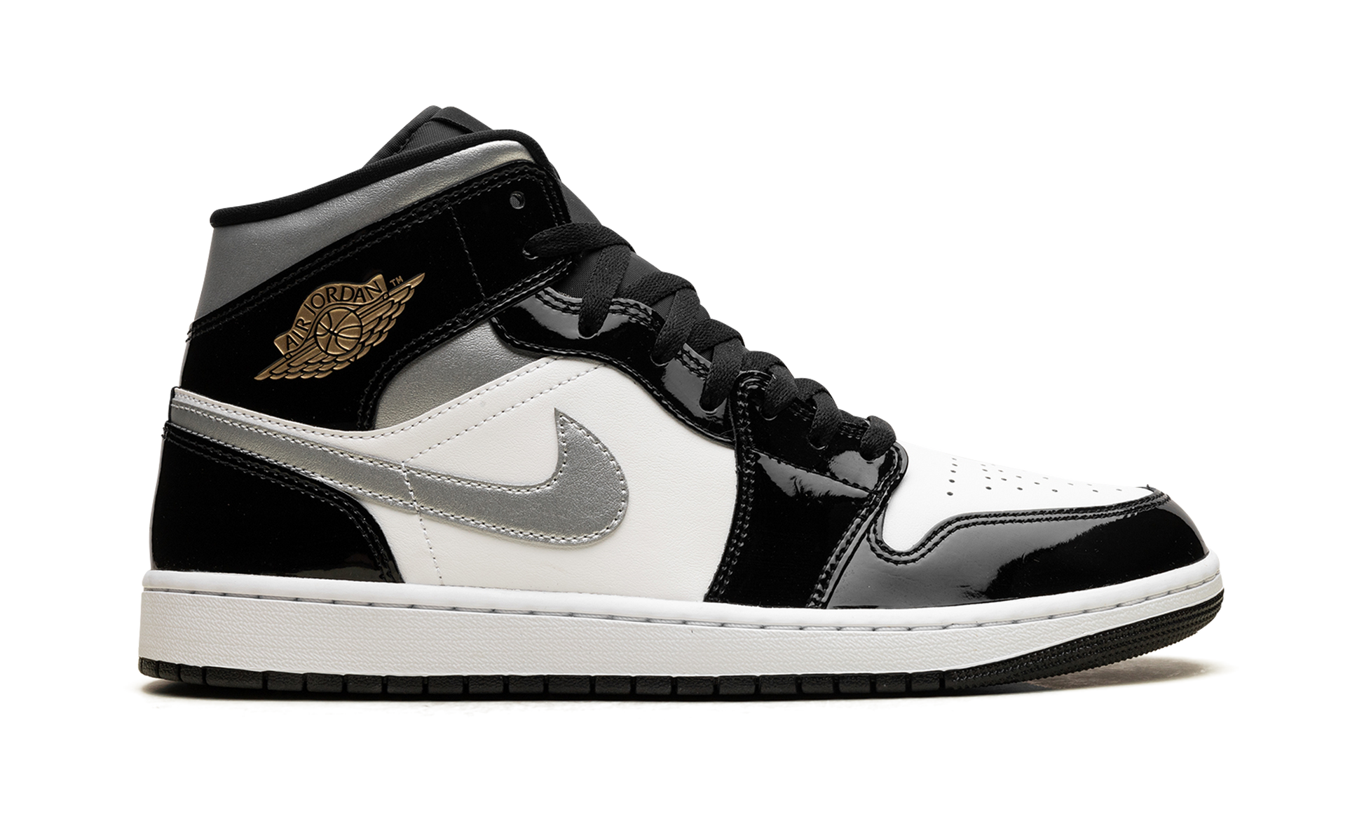 Jordan 1 Mid Se "black Patent" - 6