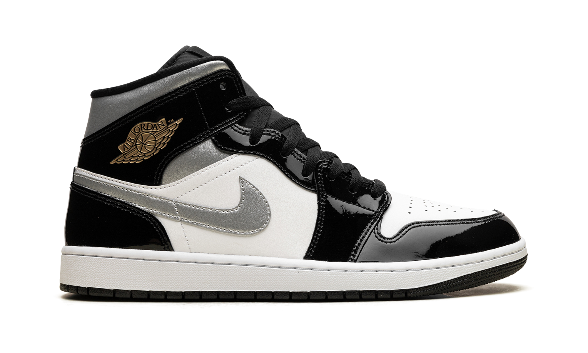 Jordan 1 Mid Se "black Patent" - 6