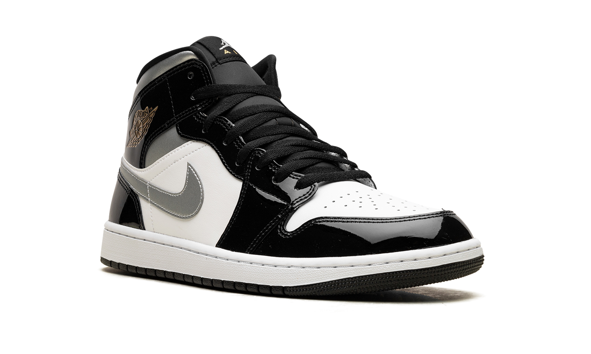 Jordan 1 Mid Se "black Patent" - 7