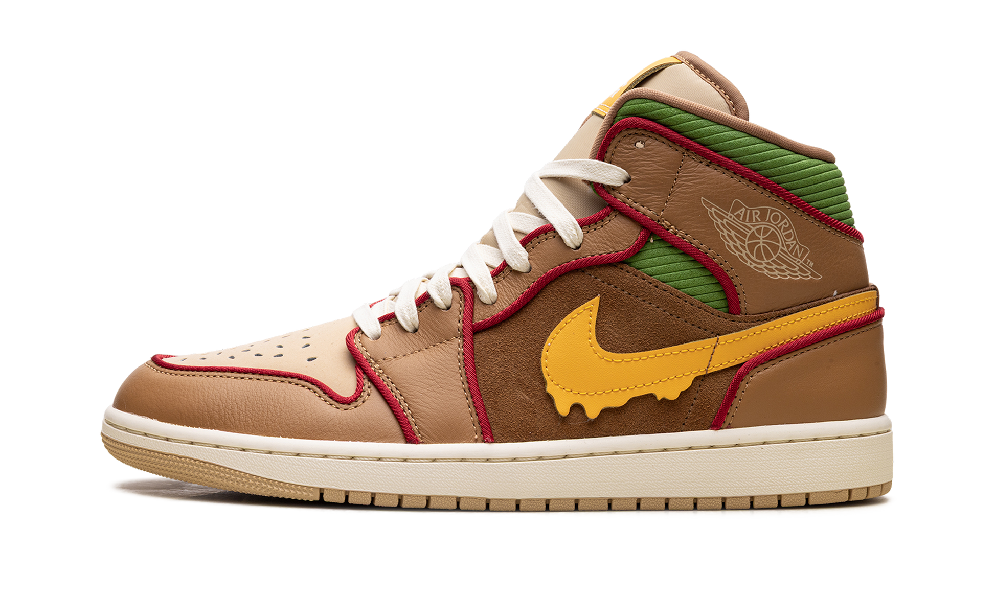 Jordan 1 Mid Se "cheeseburger" - 1