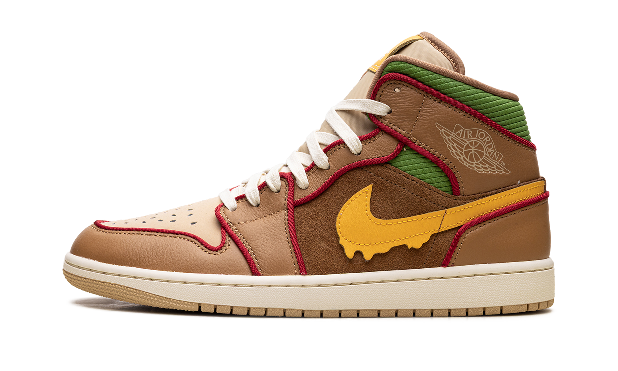 Jordan 1 Mid Se "cheeseburger" - 1