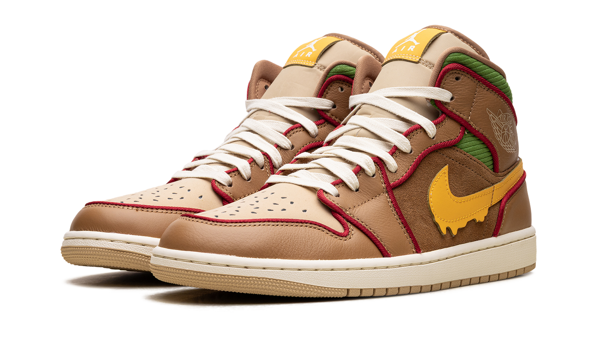 Jordan 1 Mid Se "cheeseburger" - 2