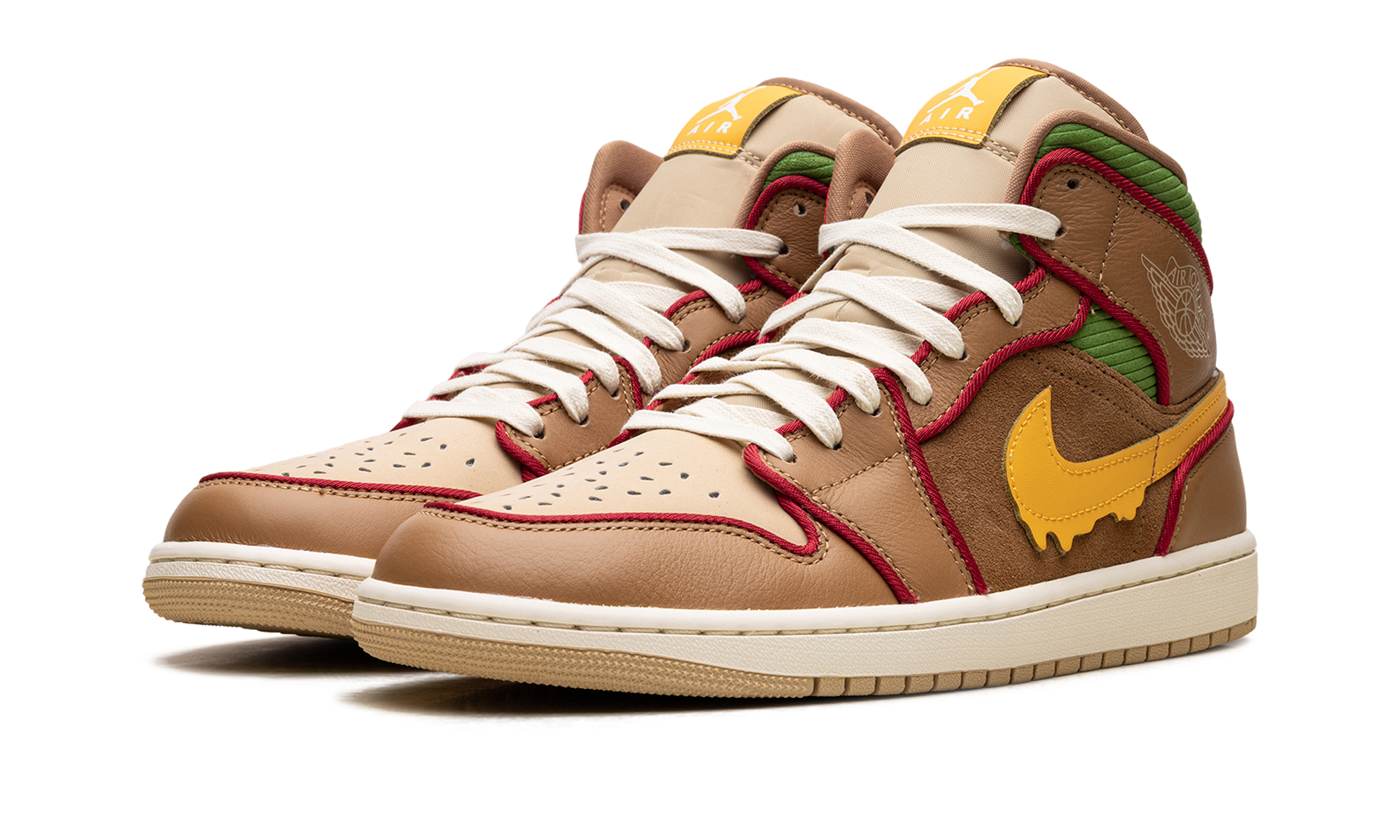 Jordan 1 Mid Se "cheeseburger" - 2