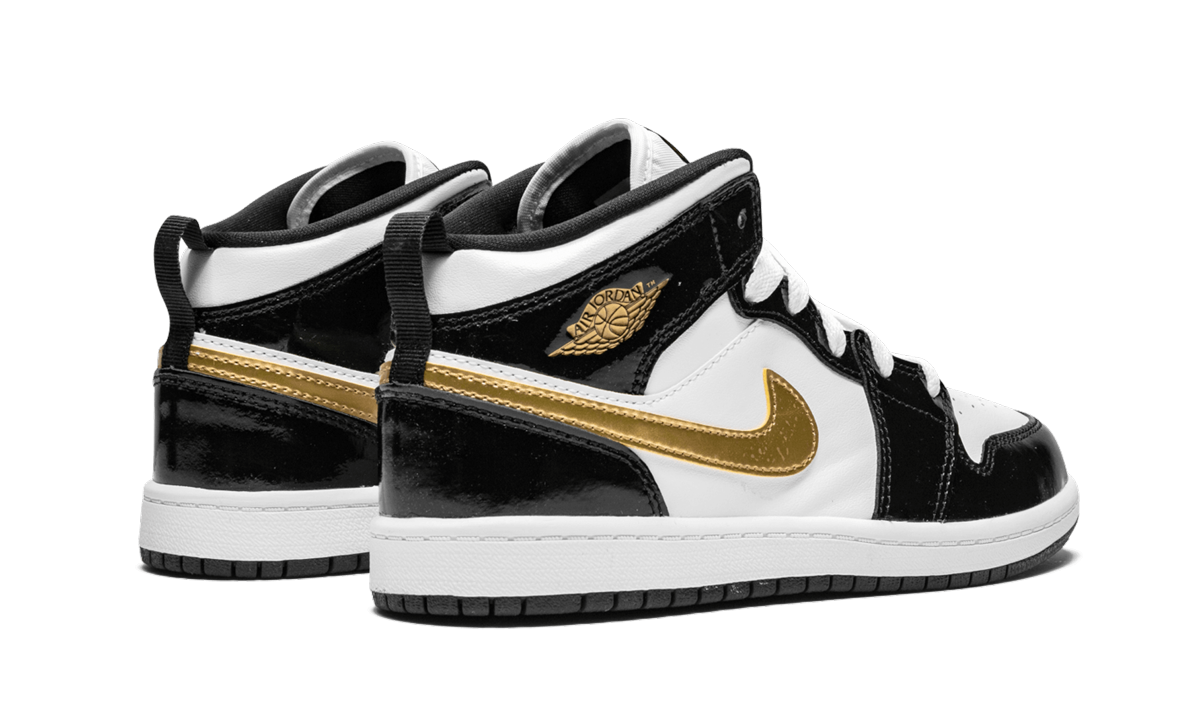 Jordan 1 Mid Se Ps "black/gold" - 3