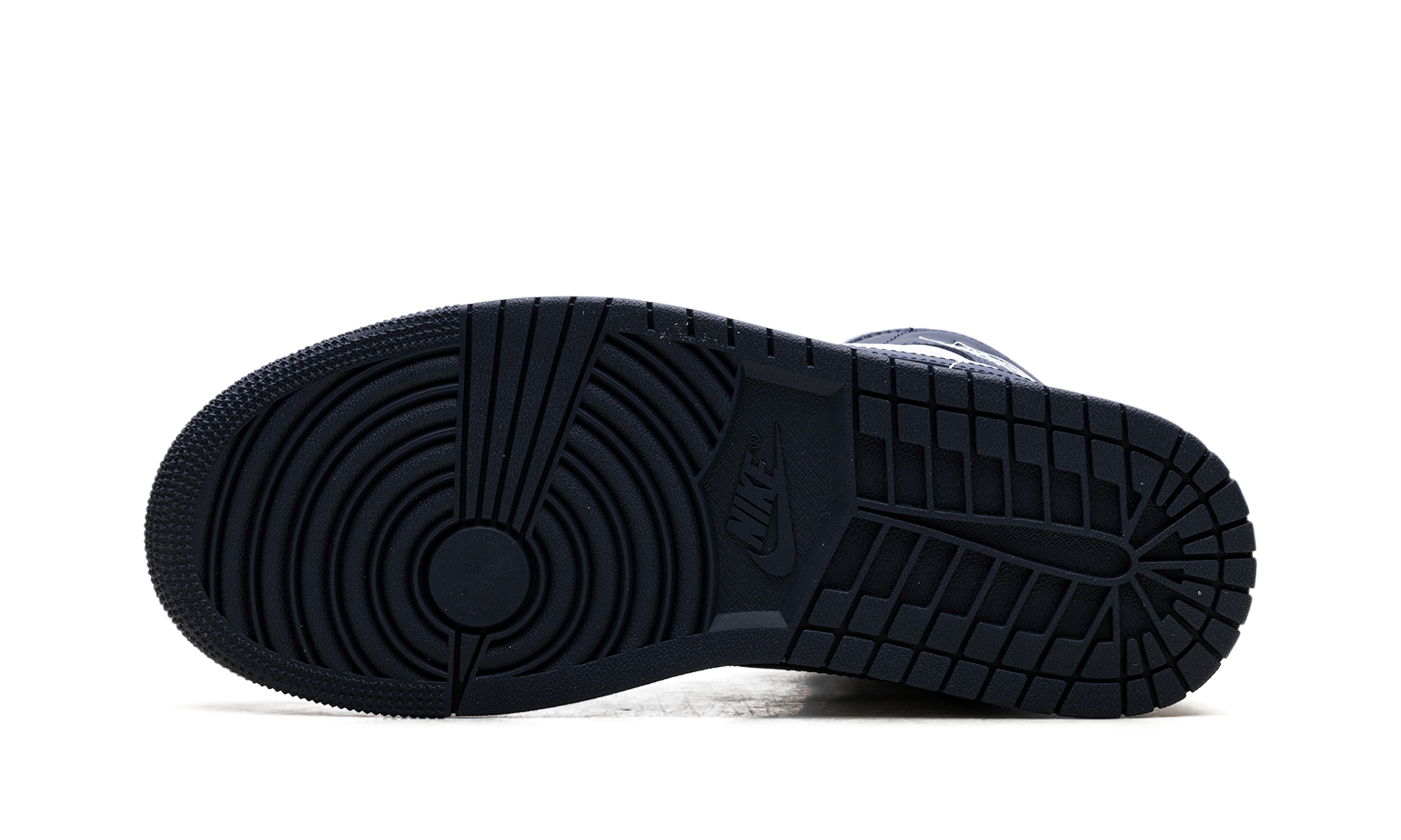 Jordan 1 Mid Wmns "football Grey White Midnight Navy" - 5