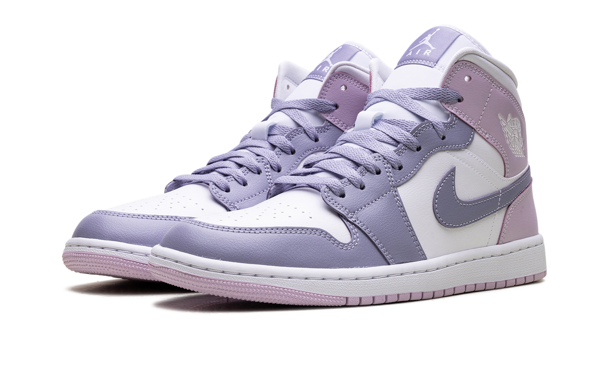 Jordan 1 Mid Wmns "indigo Haze Doll White" - 2