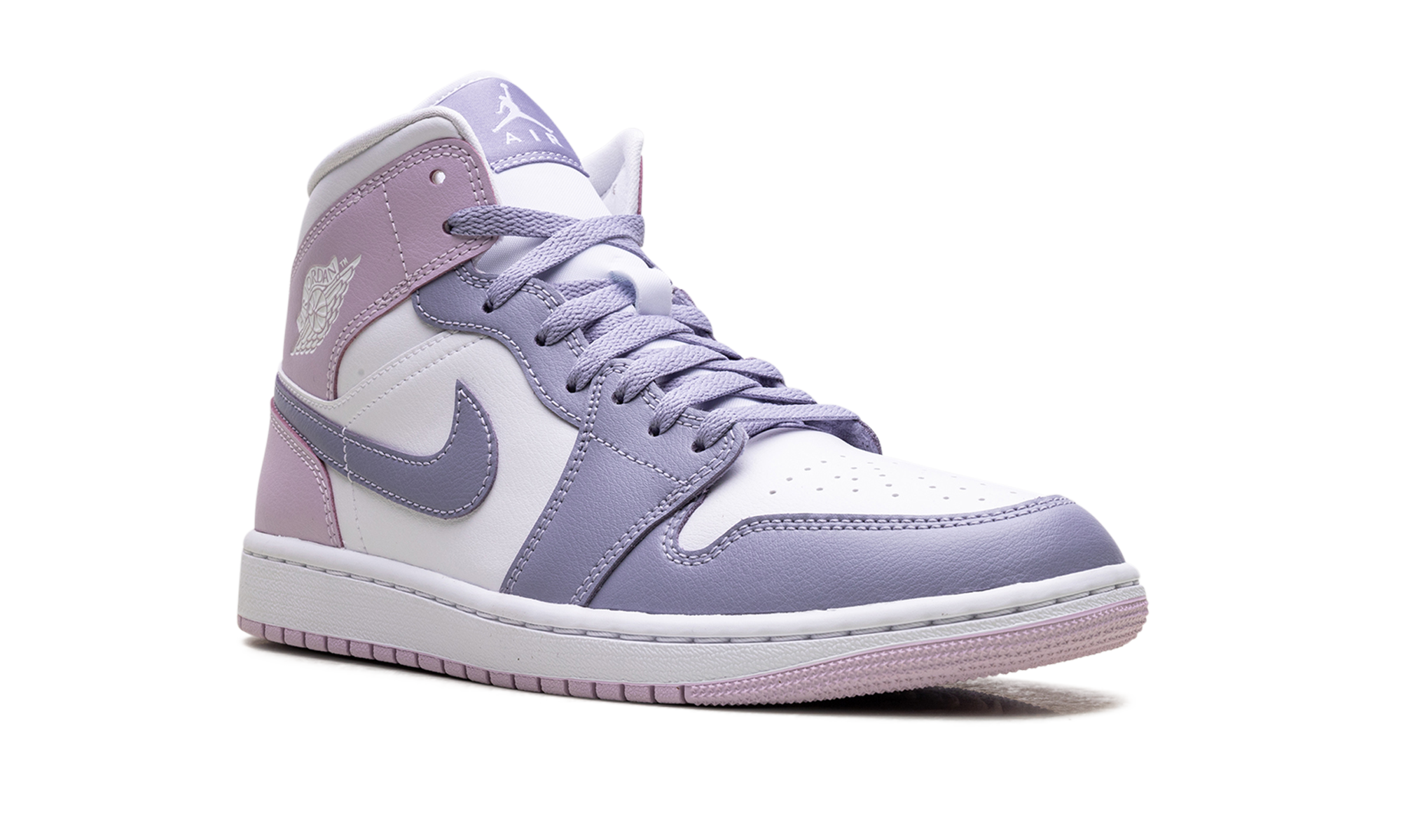 Jordan 1 Mid Wmns "indigo Haze Doll White" - 7