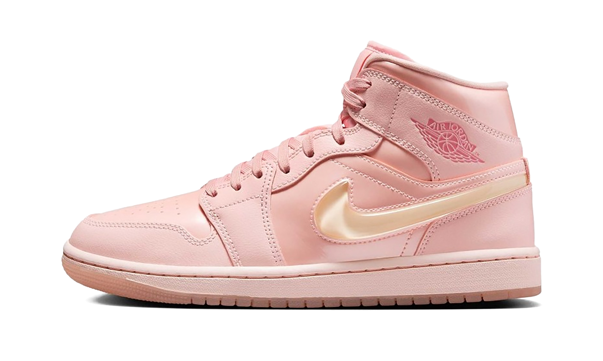 Jordan 1 Mid Wmns "patent Valentine's Day" - 1
