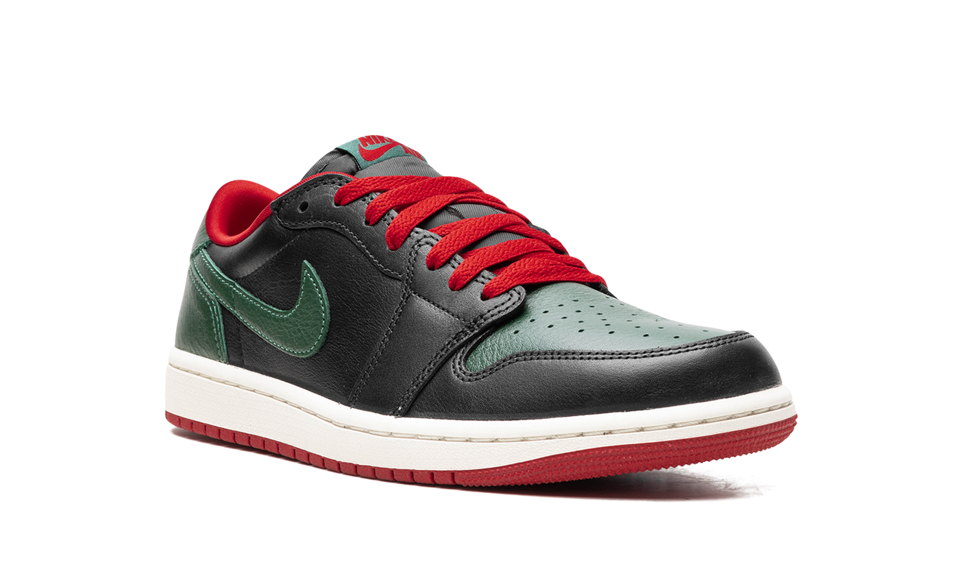 Jordan 1 Retro Low Og Wmns "black Gorge Green" - 7