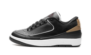 Jordan 2 Retro Low Wmns "black Metallic Gold" - 1