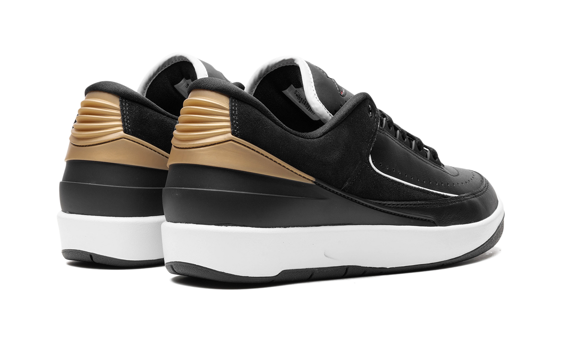 Jordan 2 Retro Low Wmns "black Metallic Gold" - 3