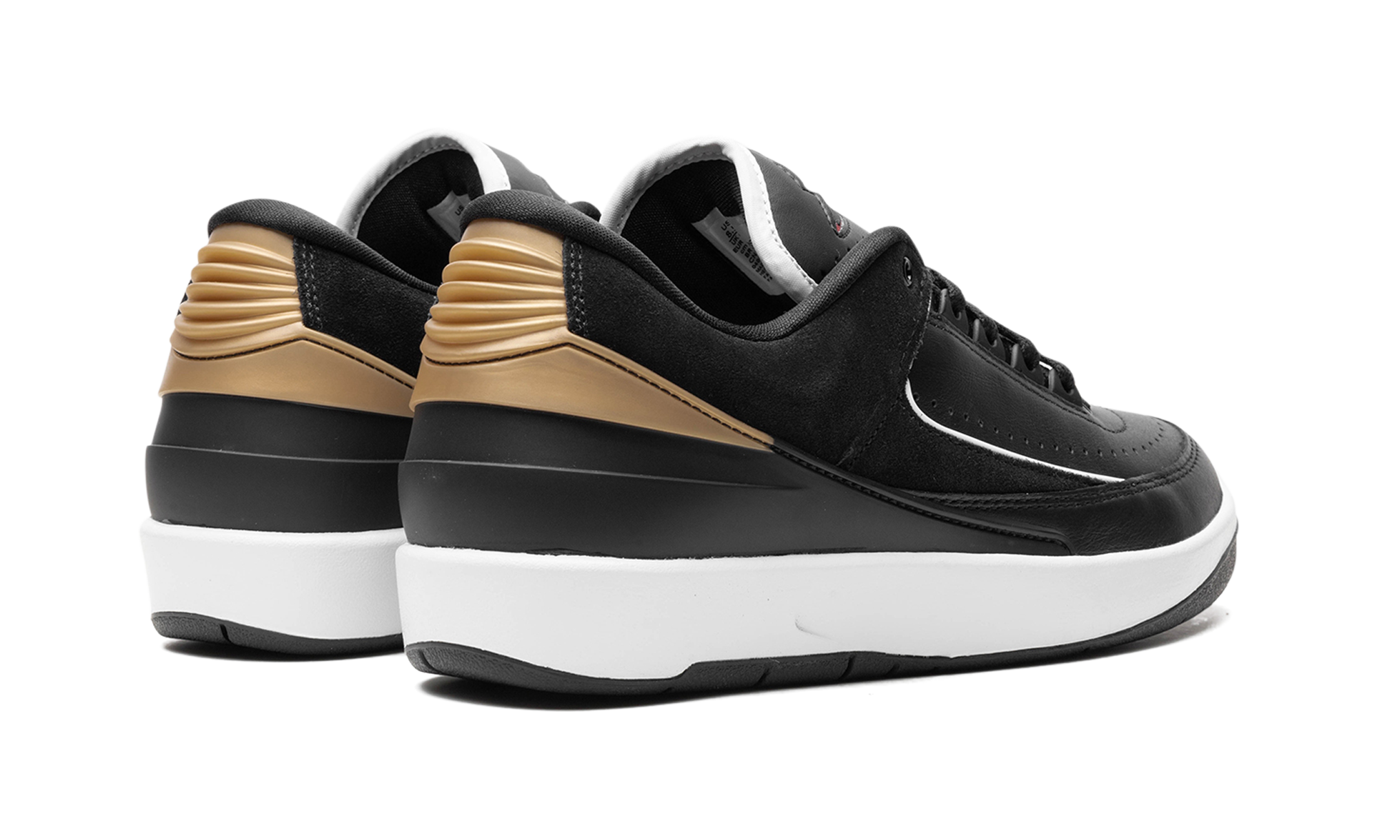 Jordan 2 Retro Low Wmns "black Metallic Gold" - 3