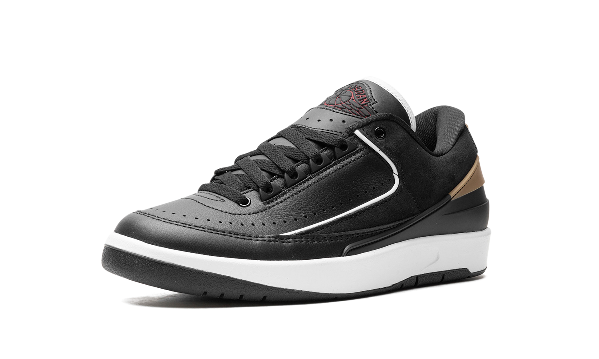 Jordan 2 Retro Low Wmns "black Metallic Gold" - 4
