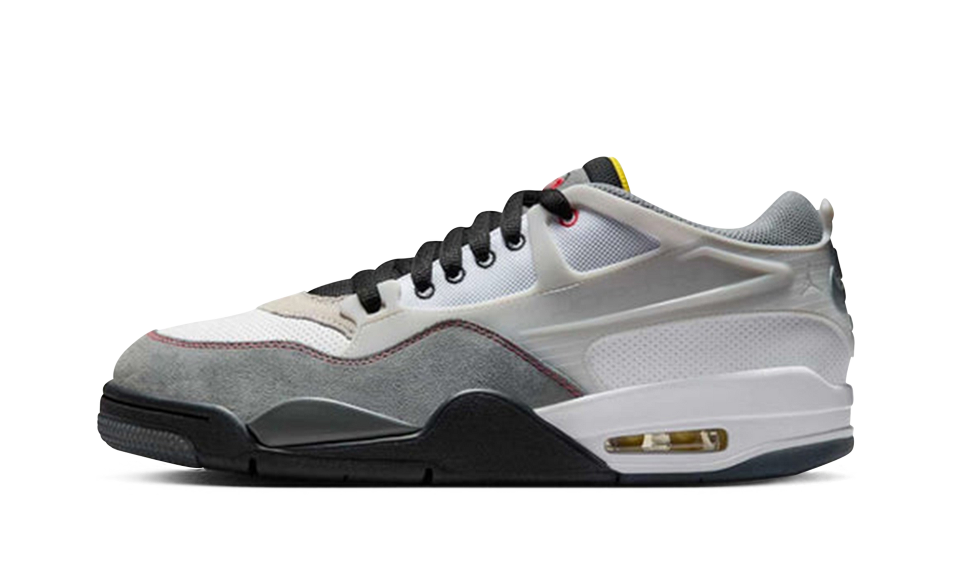 Jordan 4 Rm Premium "white Black Smoke Grey Fire Red" - 1
