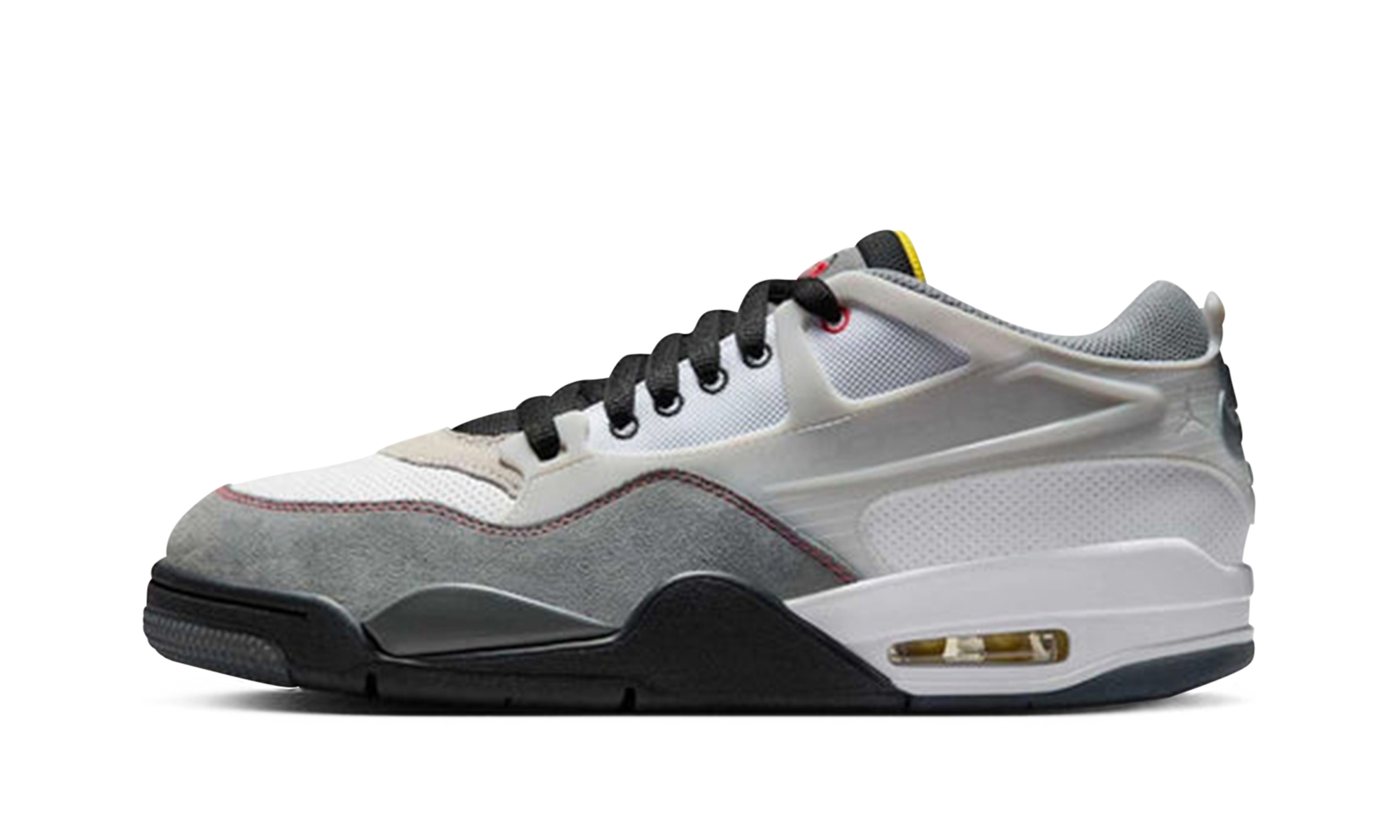 Jordan 4 Rm Premium "white Black Smoke Grey Fire Red" - 1