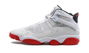 Jordan 6 Rings "white / University Red" - 1
