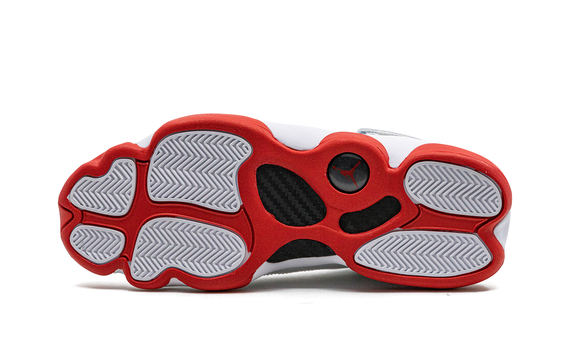 Jordan 6 Rings "white / University Red" - 5