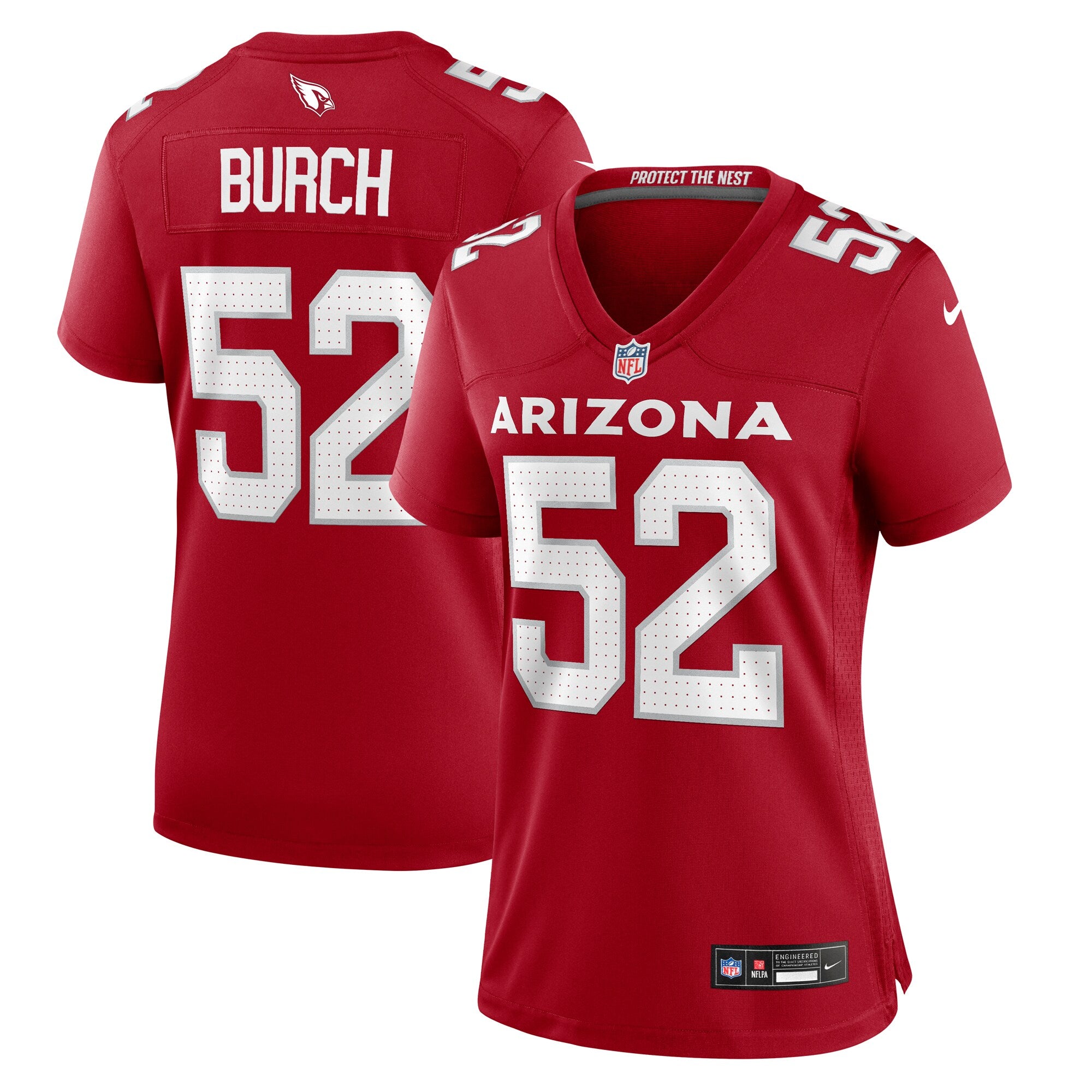 Jordan Burch Arizona Cardinals Nike Women's Team Game Jersey -  Cardinal