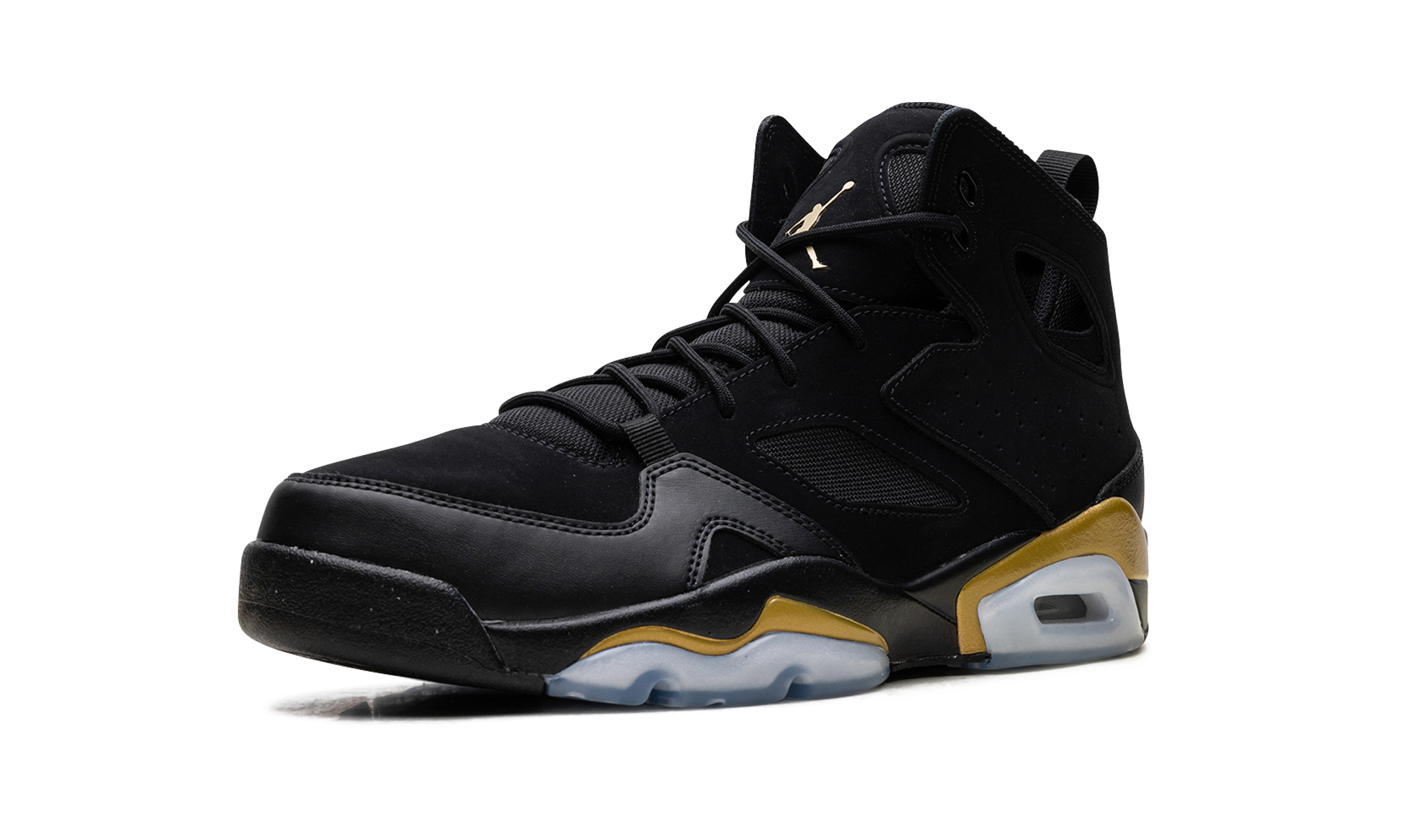 Jordan Flight Club 91 "black Metallic Gold" - 4