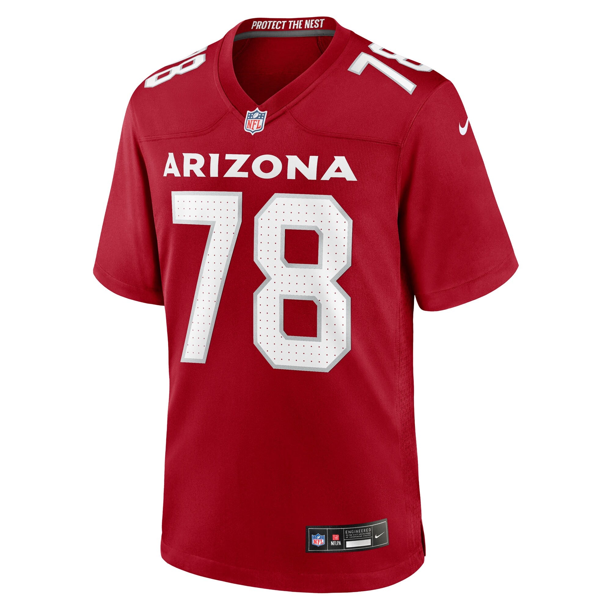 Josh Fryar Arizona Cardinals Nike Team Game Jersey -  Cardinal