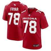Josh Fryar Arizona Cardinals Nike Team Game Jersey -  Cardinal
