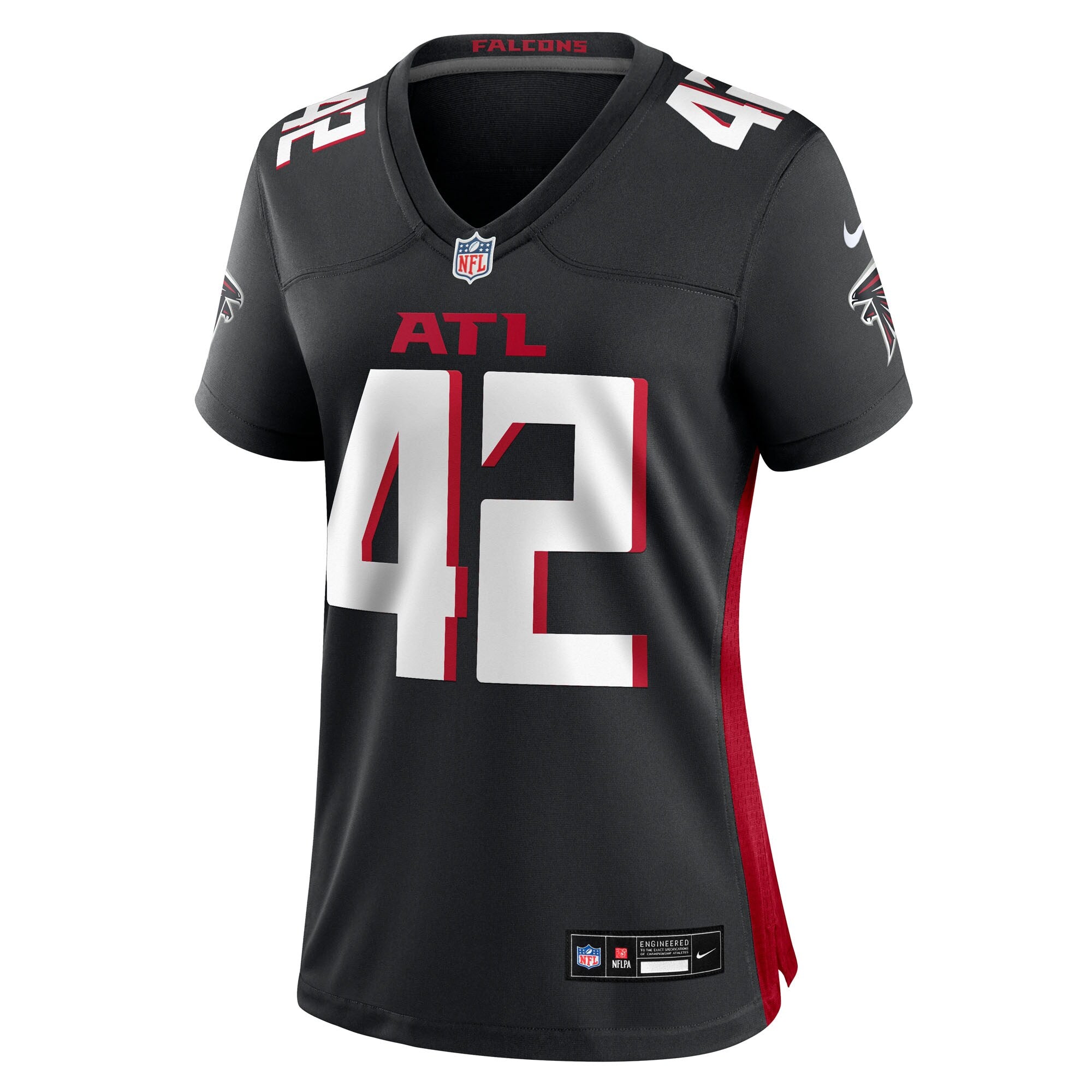 Josh Woods Atlanta Falcons Nike Women's Team Game Jersey -  Black