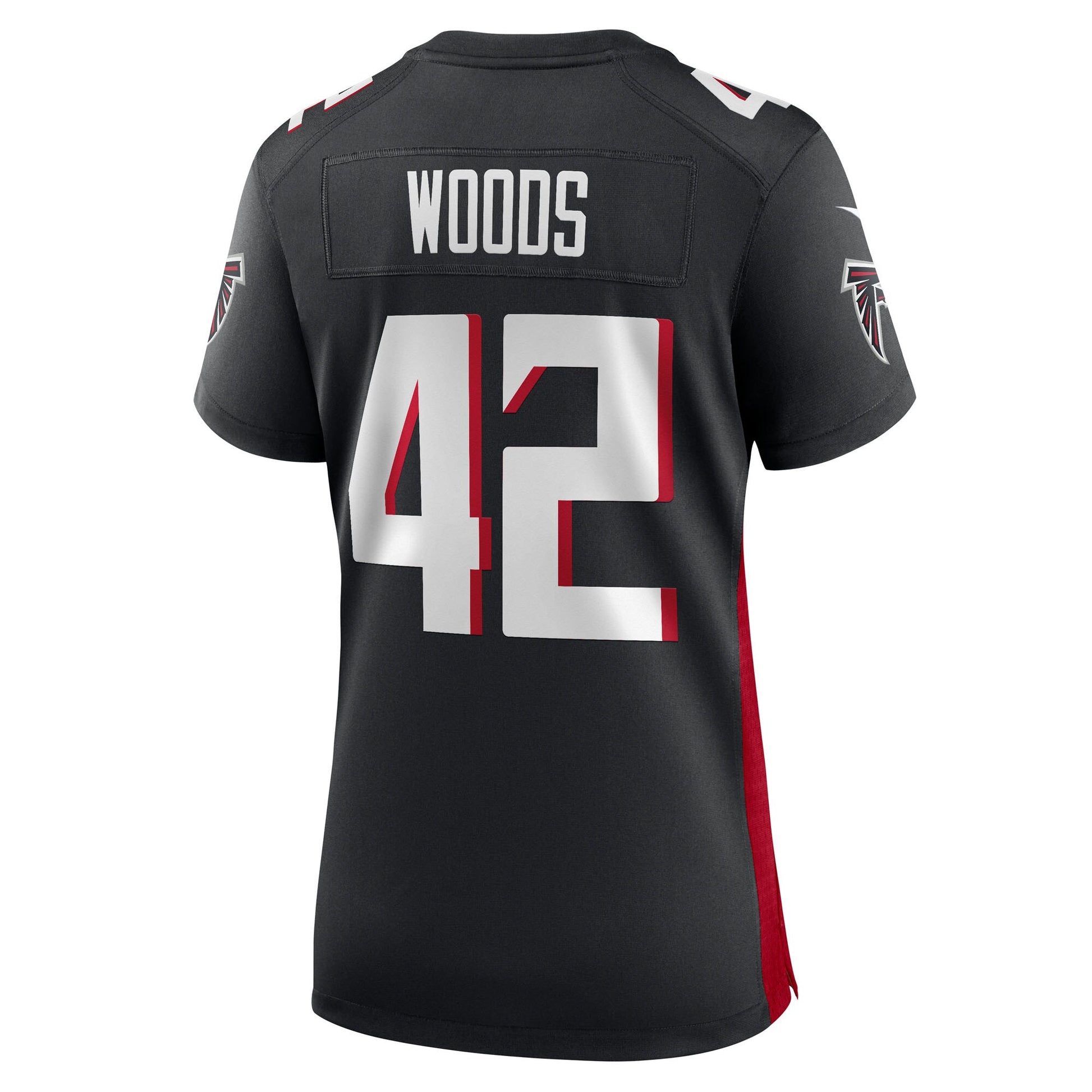 Josh Woods Atlanta Falcons Nike Women's Team Game Jersey -  Black