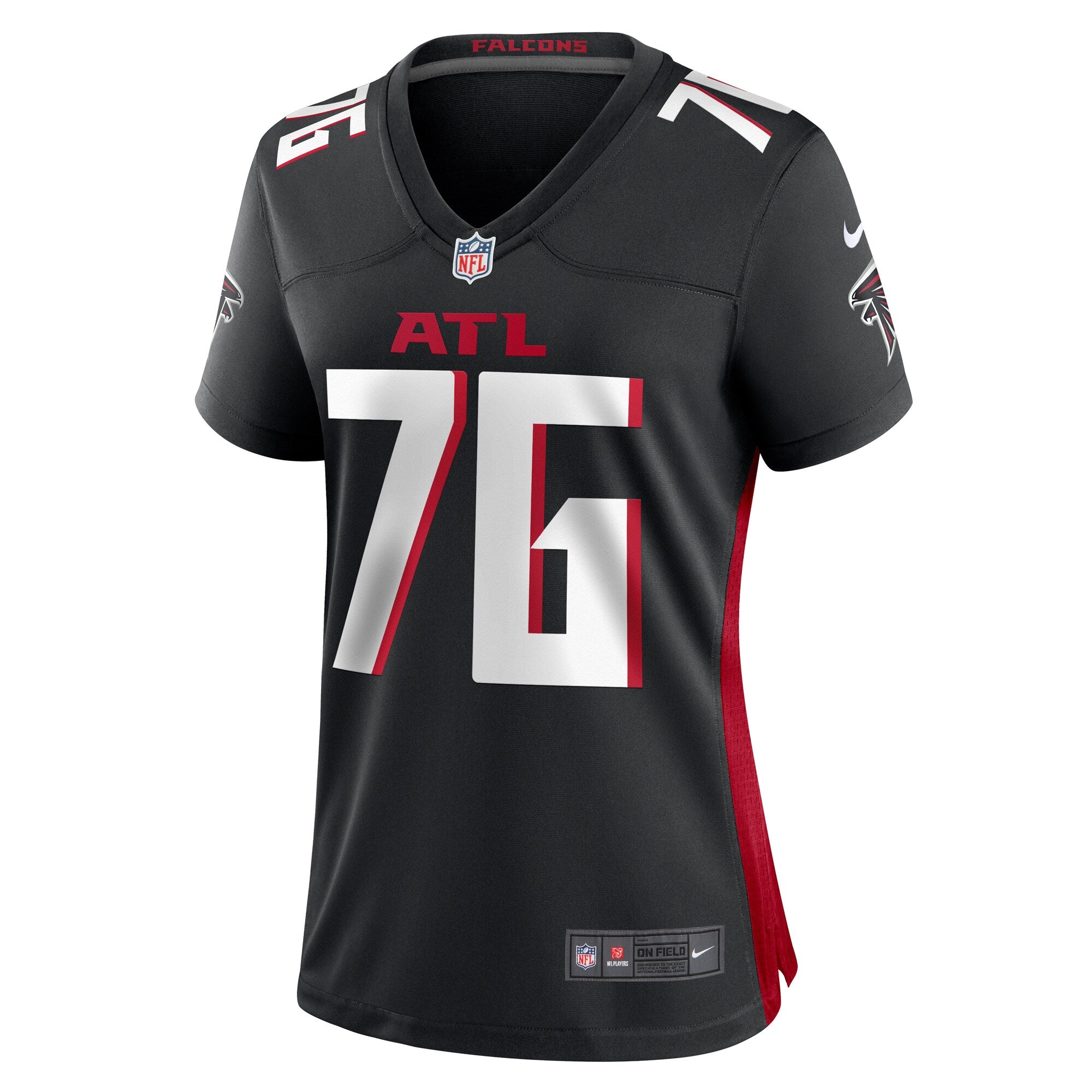 Kaleb McGary Atlanta Falcons Nike Women's  Game Jersey -  Black