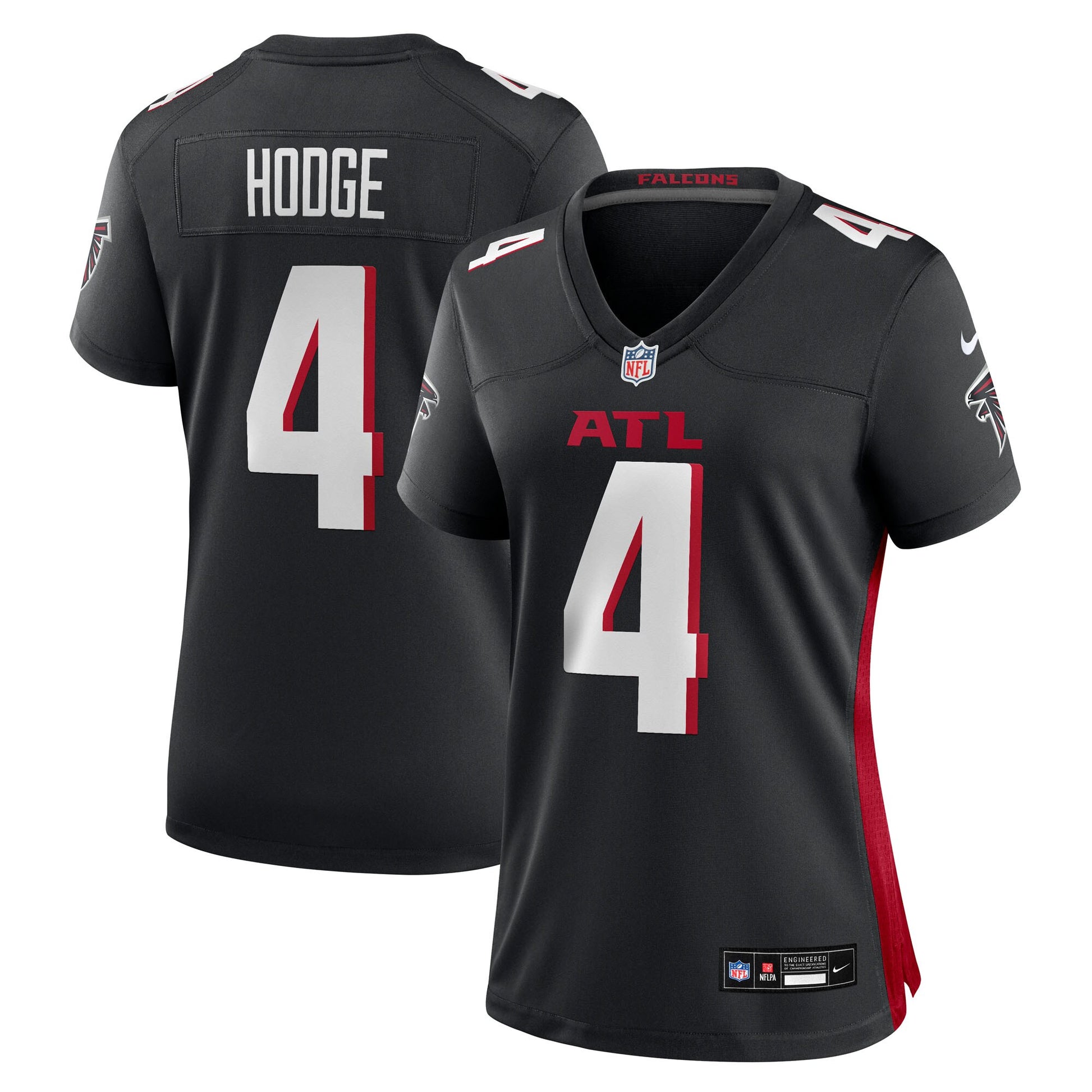 KhaDarel Hodge Atlanta Falcons Nike Women's Team Game Jersey -  Black