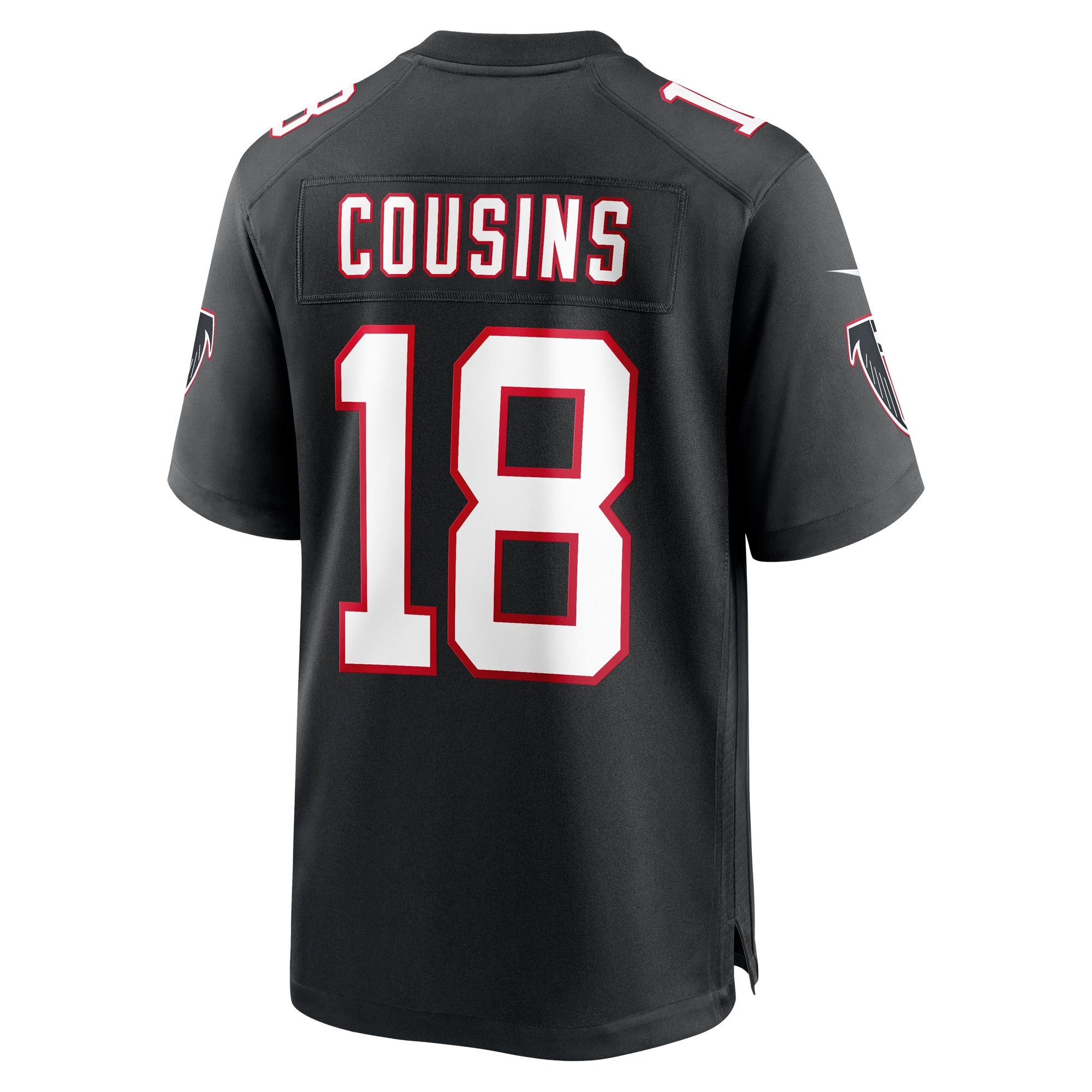 Kirk Cousins Atlanta Falcons Nike Alternate Game Player Jersey - Black