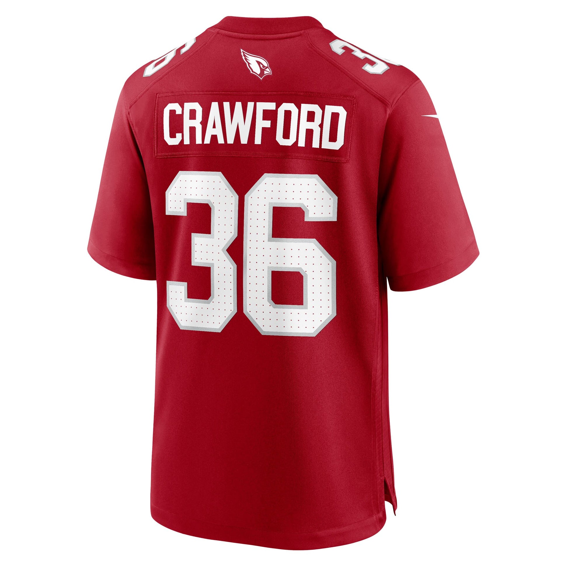 Kitan Crawford Arizona Cardinals Nike Team Game Jersey -  Cardinal