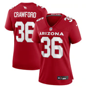 Kitan Crawford Arizona Cardinals Nike Women's Team Game Jersey -  Cardinal