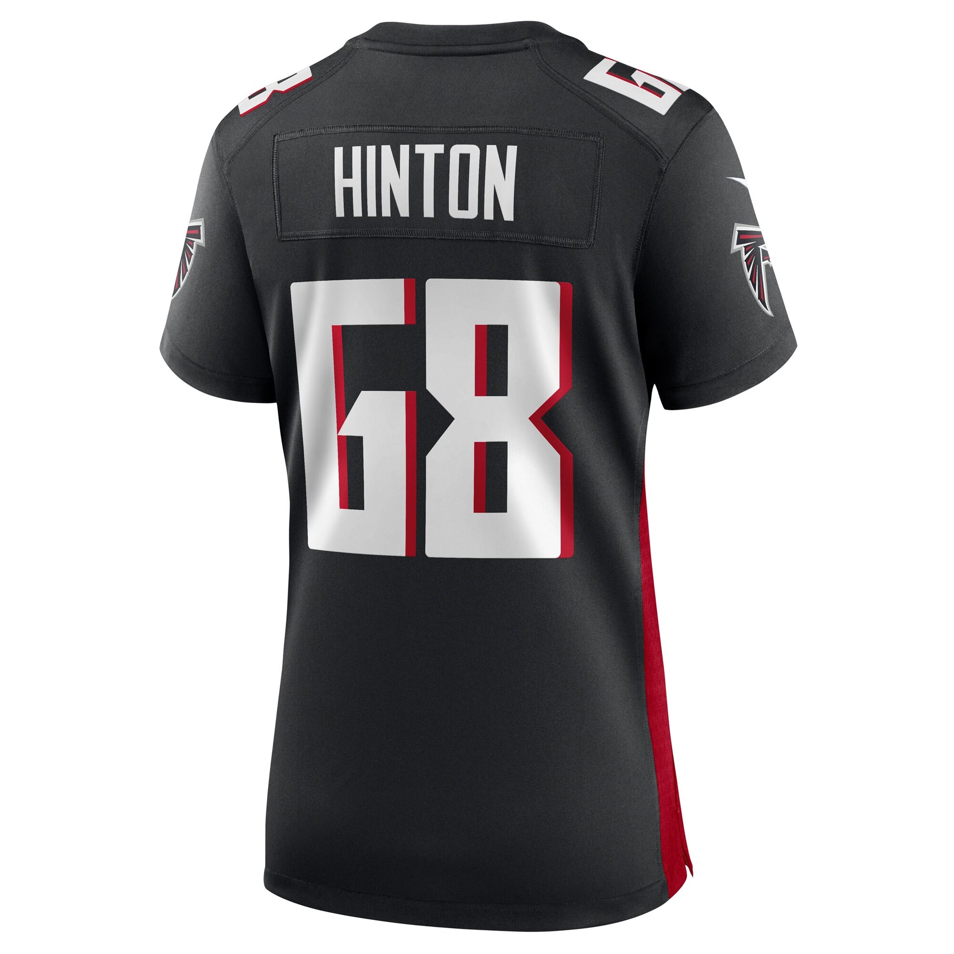 Kyle Hinton Atlanta Falcons Nike Women's Team Game Jersey -  Black