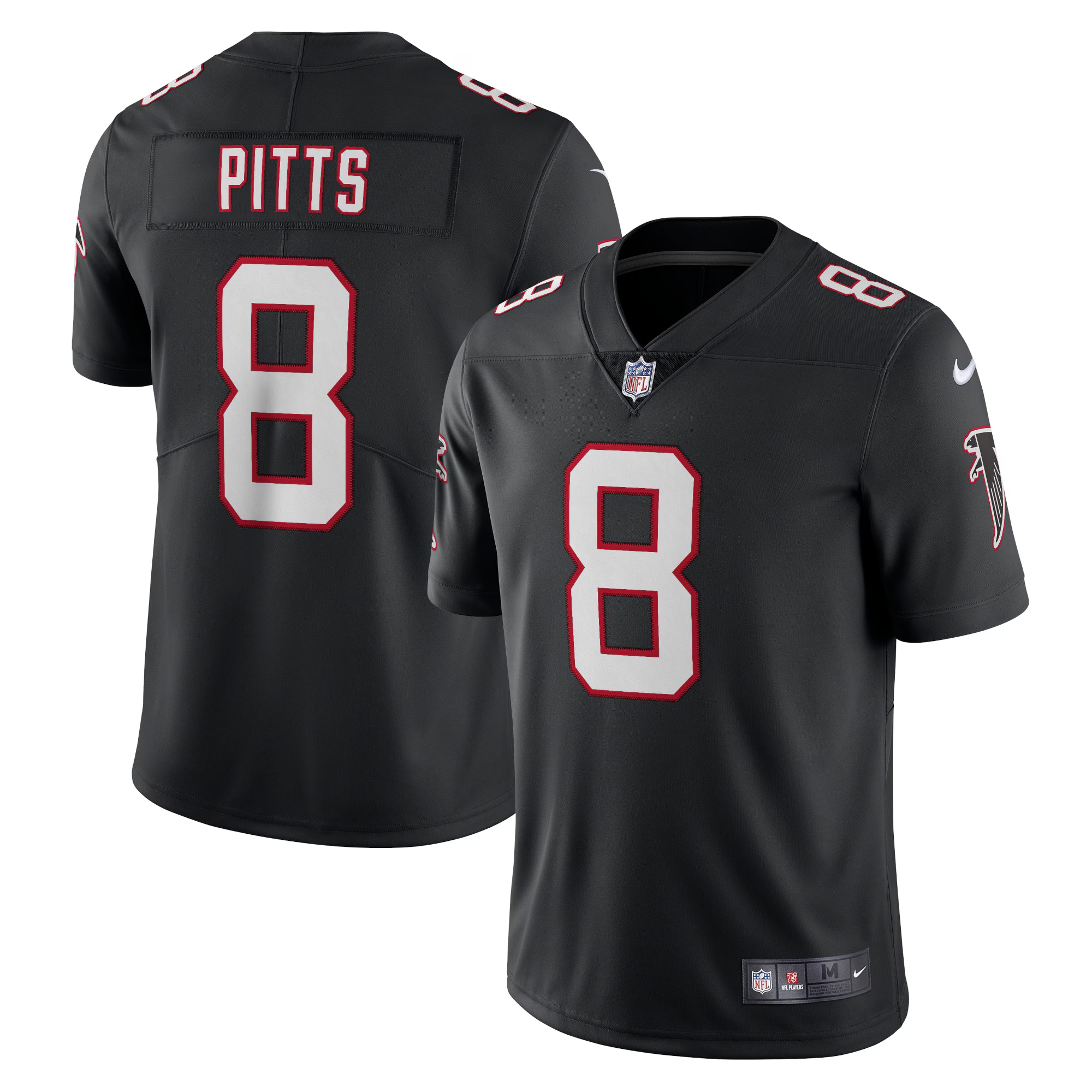 Kyle Pitts Atlanta Falcons Nike Alternate Vapor Limited Jersey - Black