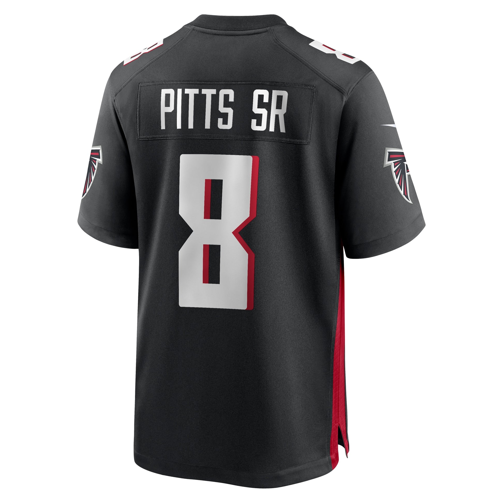 Kyle Pitts Sr. Atlanta Falcons Nike Team  Game Jersey - Black
