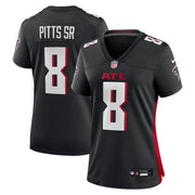 Kyle Pitts Sr. Atlanta Falcons Nike Women's  Game Jersey -  Black