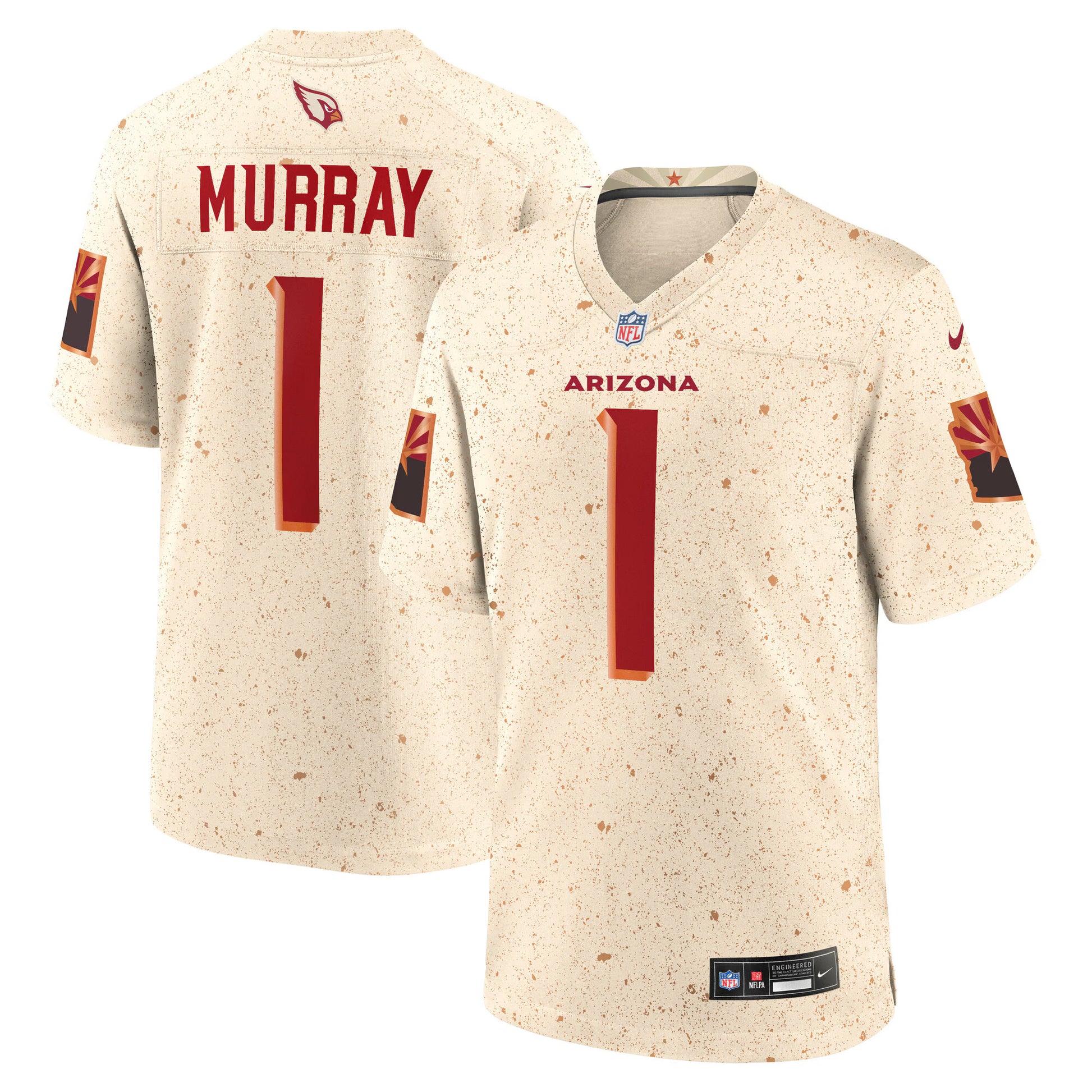 Kyler Murray Arizona Cardinals Nike 2025 Rivalries Collection Game Jersey - Natural