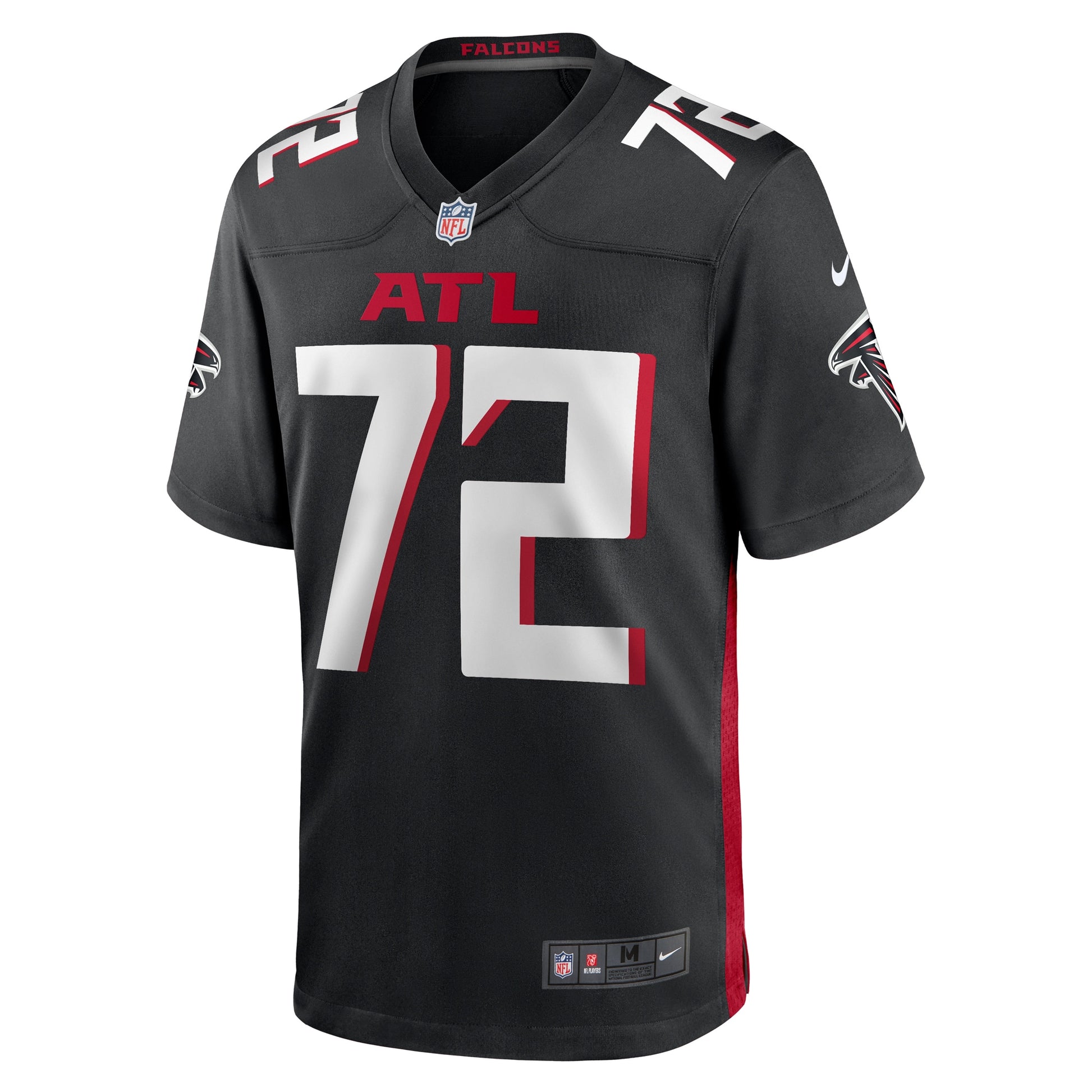 LaCale London Atlanta Falcons Nike  Game Jersey -  Black