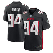 LaCale London Atlanta Falcons Nike Team Game Jersey -  Black