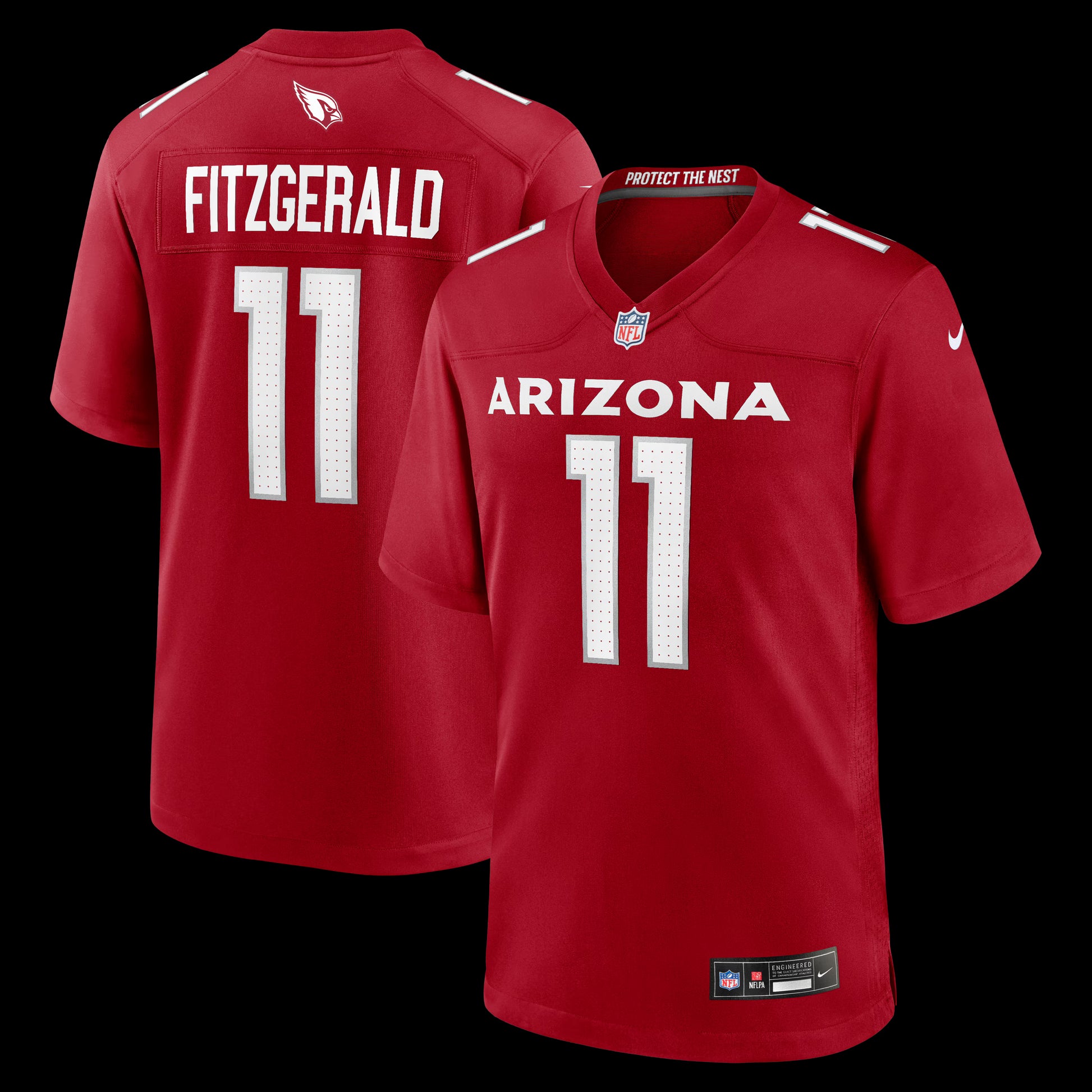 Larry Fitzgerald Arizona Cardinals Nike Team Retired Game Jersey -  Cardinal