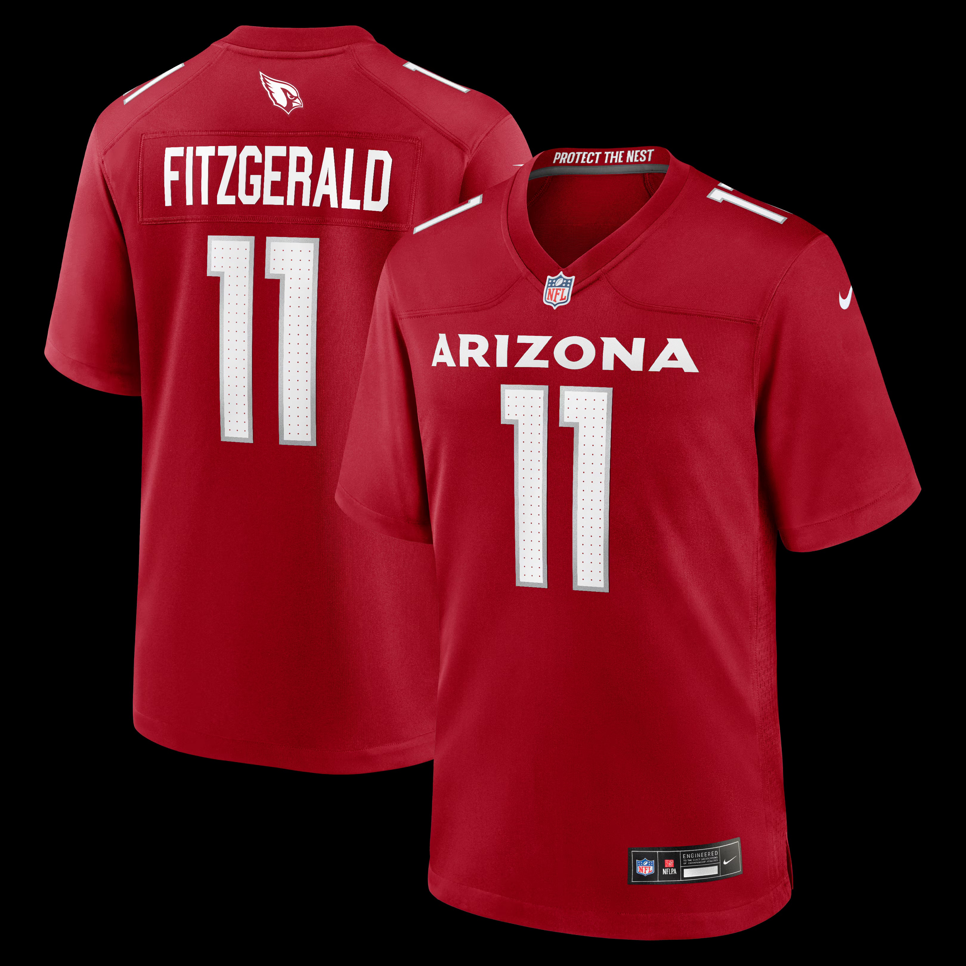 Larry Fitzgerald Arizona Cardinals Nike Team Retired Game Jersey -  Cardinal