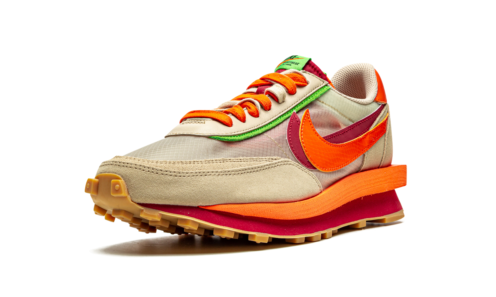 Ldwaffle "sacai X Clot - Net Orange Blaze" - 4