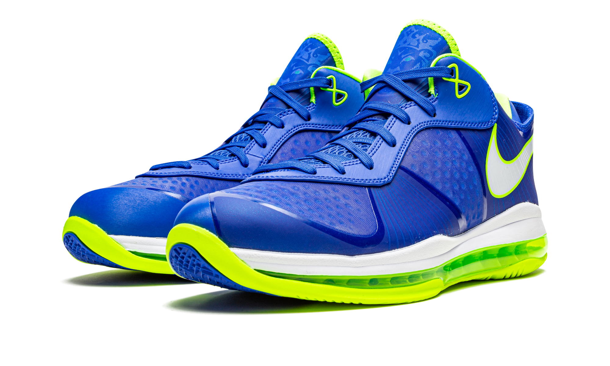 Lebron 8 V2 Low "sprite 2021" - 2